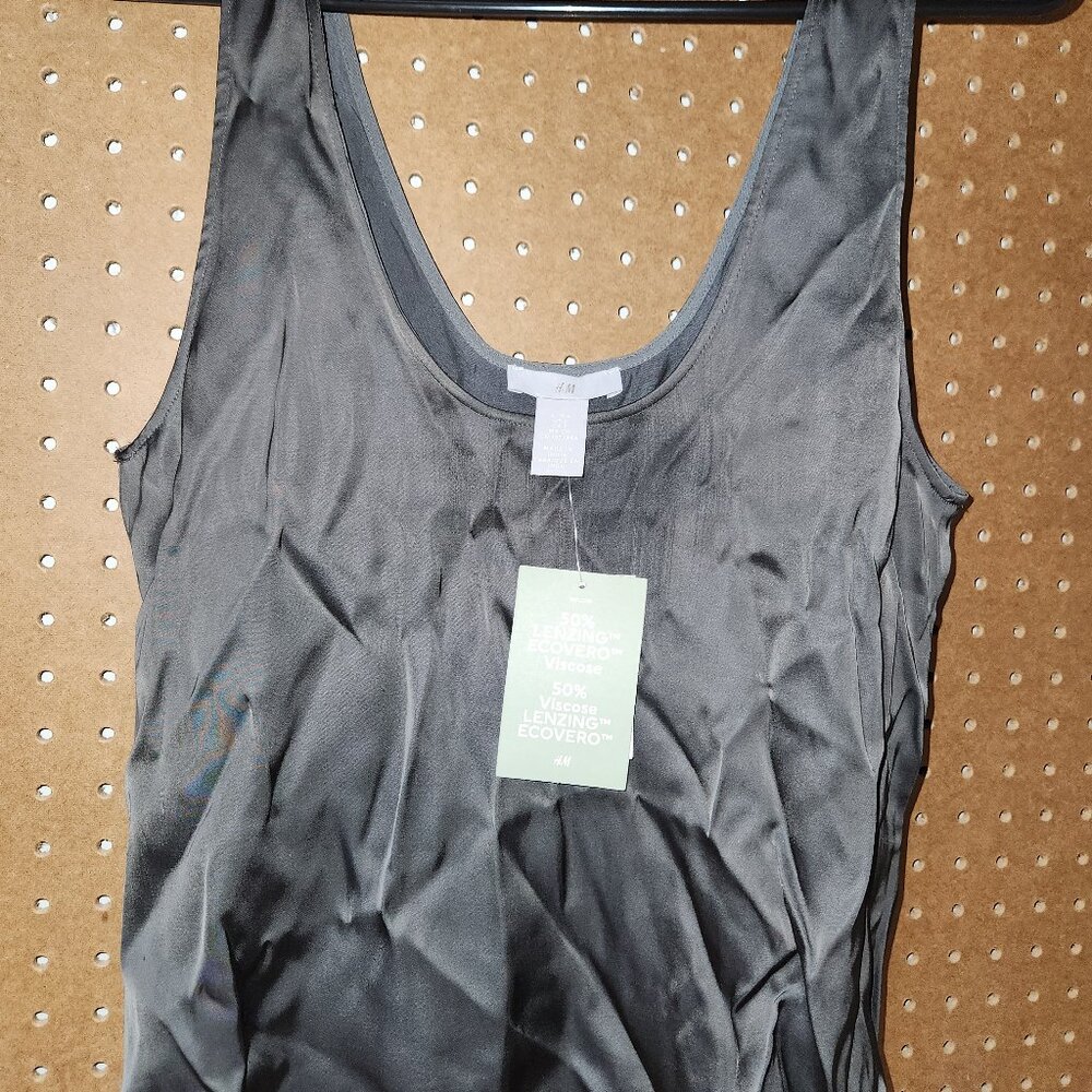 H & M silk tank